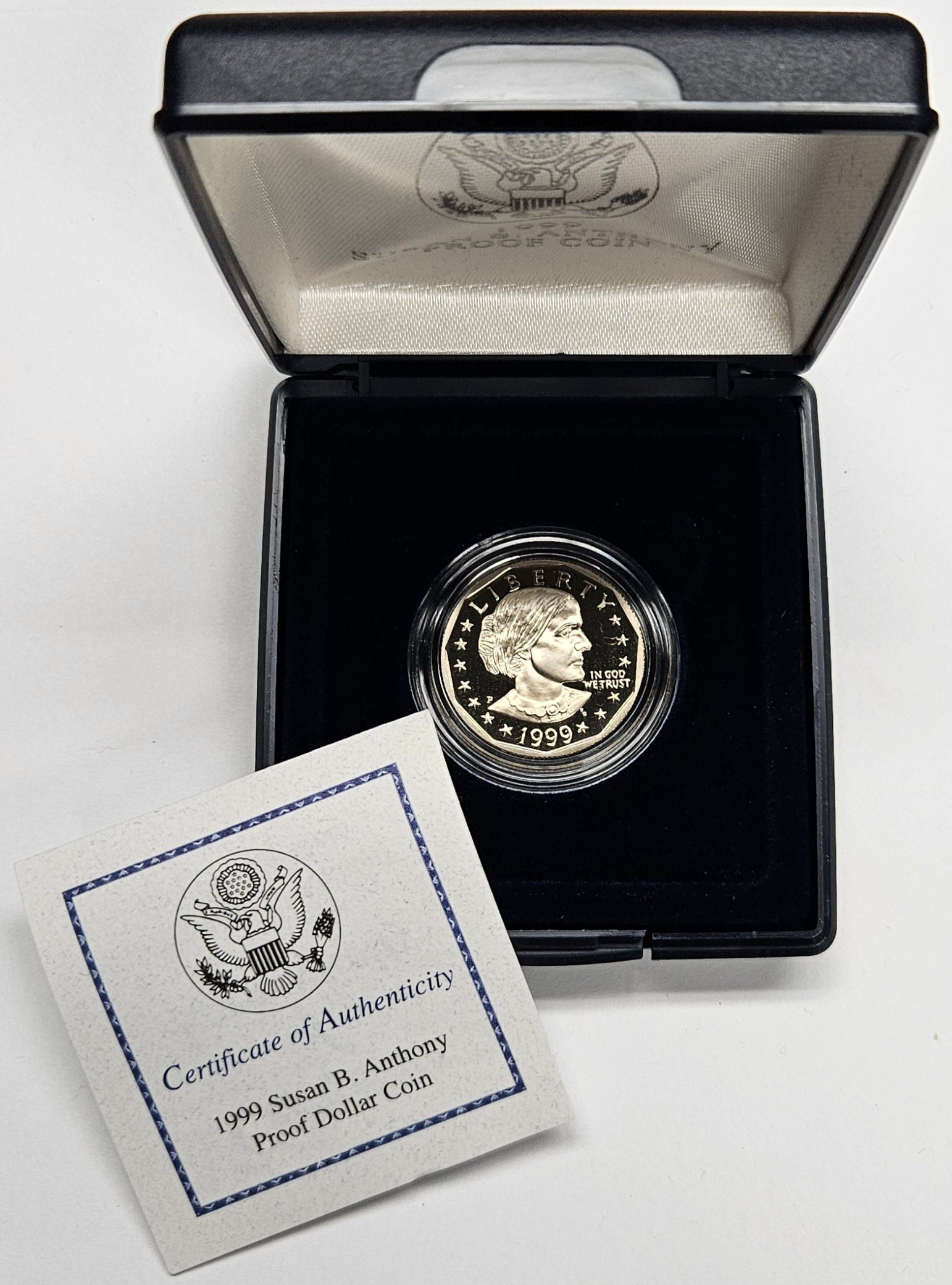 88888→値下げ‼️【同封値引き】【レアあり】oneus ソホ ① 1999 Susan B. Anthony Dollar Superb Brilliant Proof – Mount Vernon