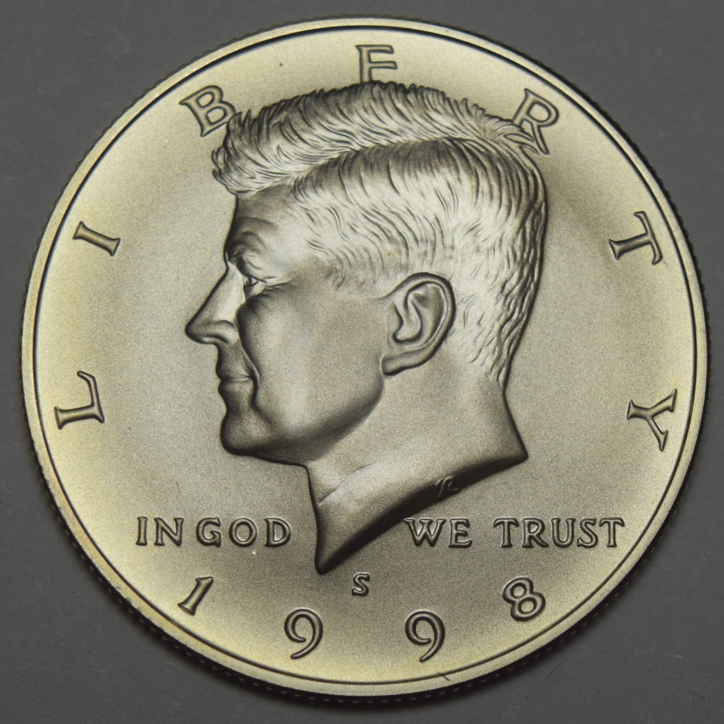 Whitehouse 名盤．本物come org盤．2ndプレス！ 1998-S Kennedy Half Superb Specimen Silver – Mount Vernon Coin