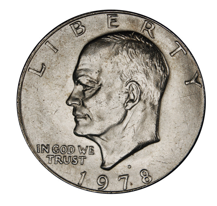 1978-d Eisenhower Dollar Brilliant Uncirculated – Mount Vernon Coin