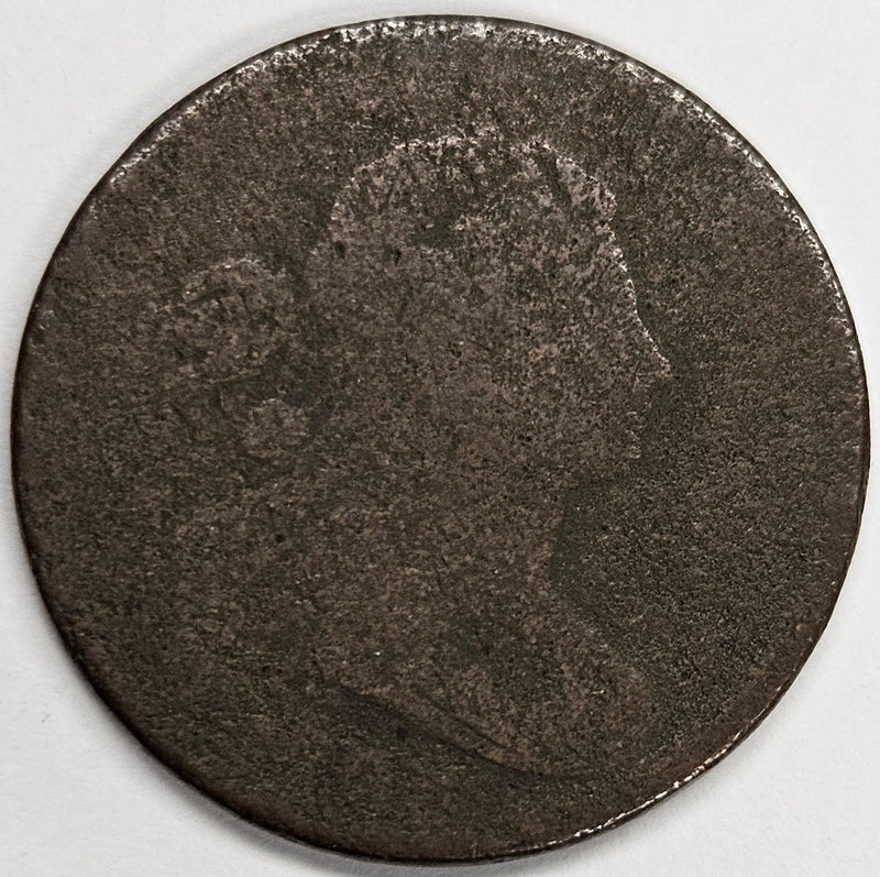 1798 Draped Bust Large Cent . . . . About Good