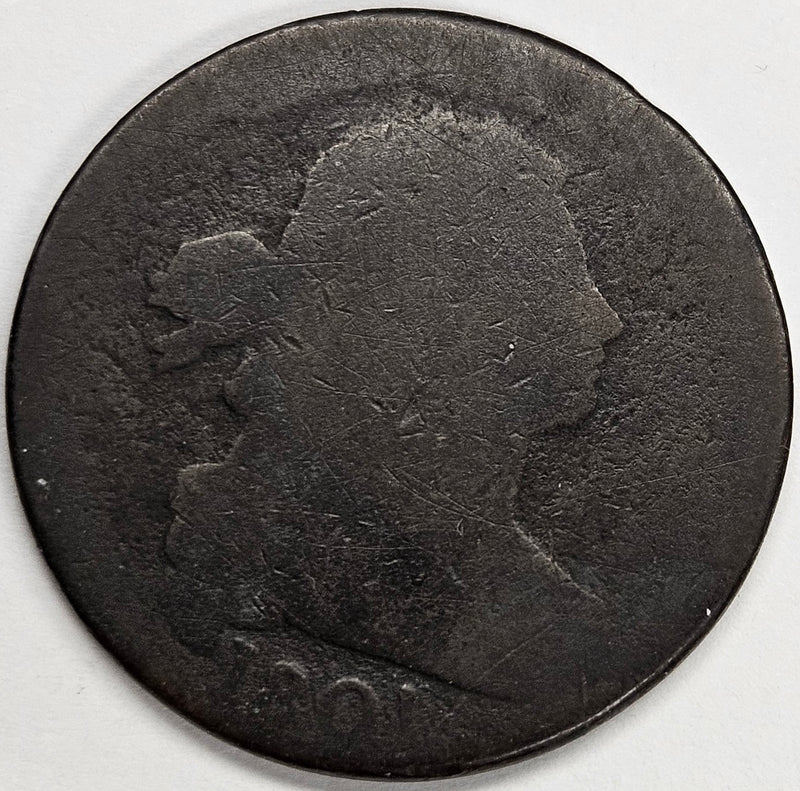 1801 Draped Bust Large Cent . . . . Good