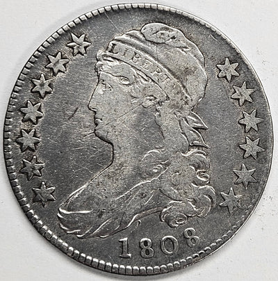 1808 Bust Half Fine