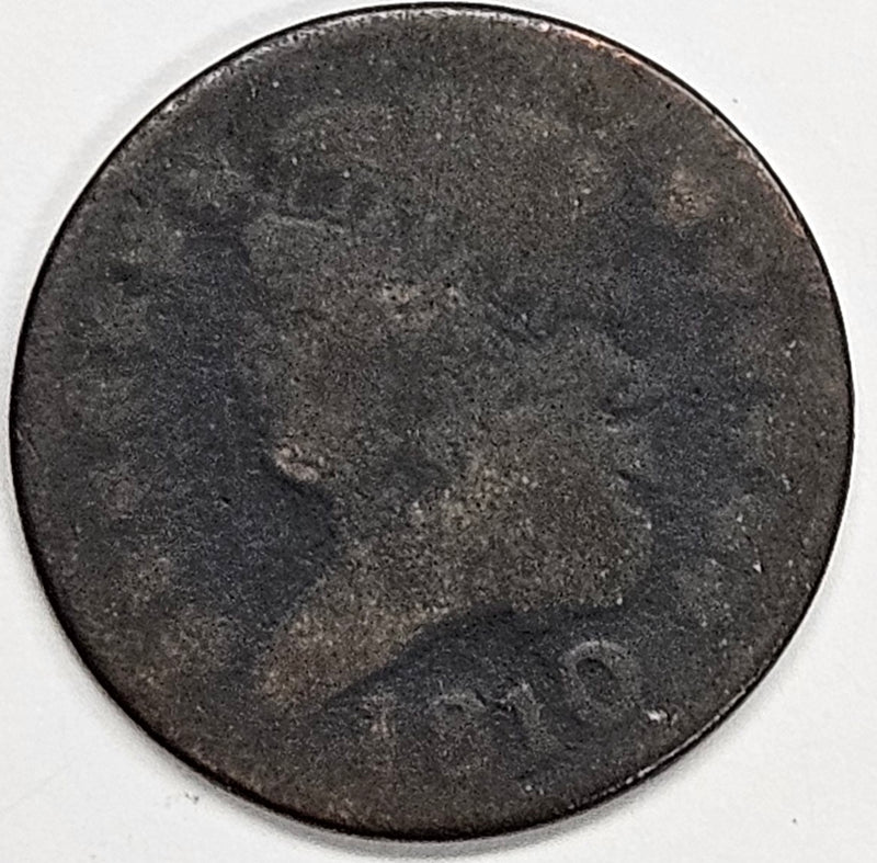 1810 Classic Half Cent . . . . About Good