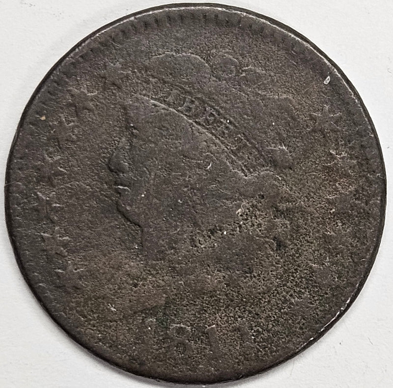 1811 Classic Half Cent . . . . VG surface issues