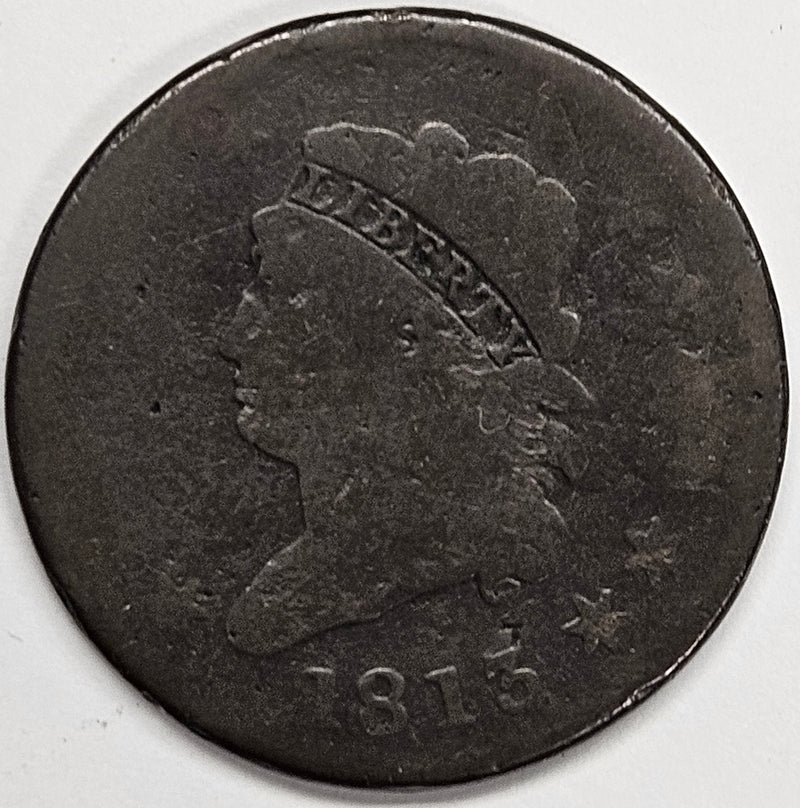 1813 Classic Large Cent . . . . Good