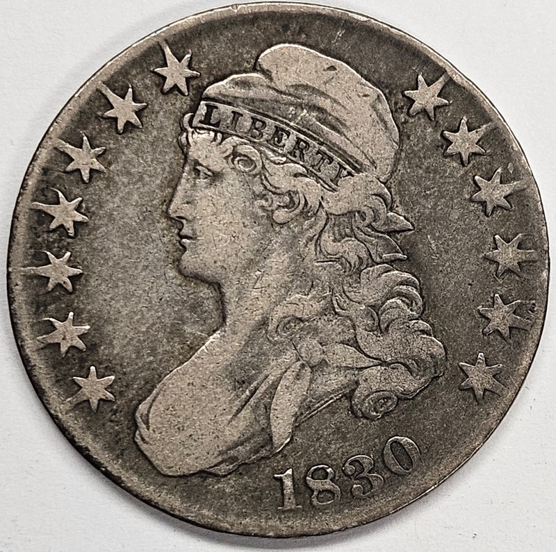 1830 Bust Half . . . . Very Fine