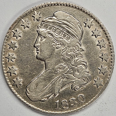 1830 Bust Half Extremely Fine