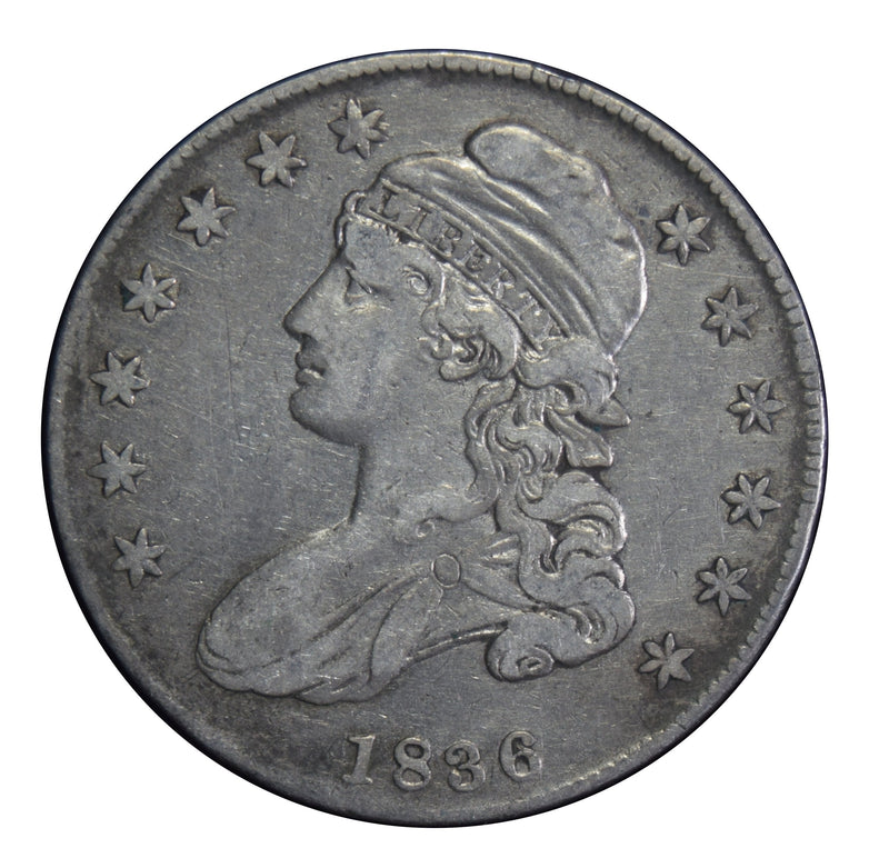 1836 Bust Half . . . . Very Fine