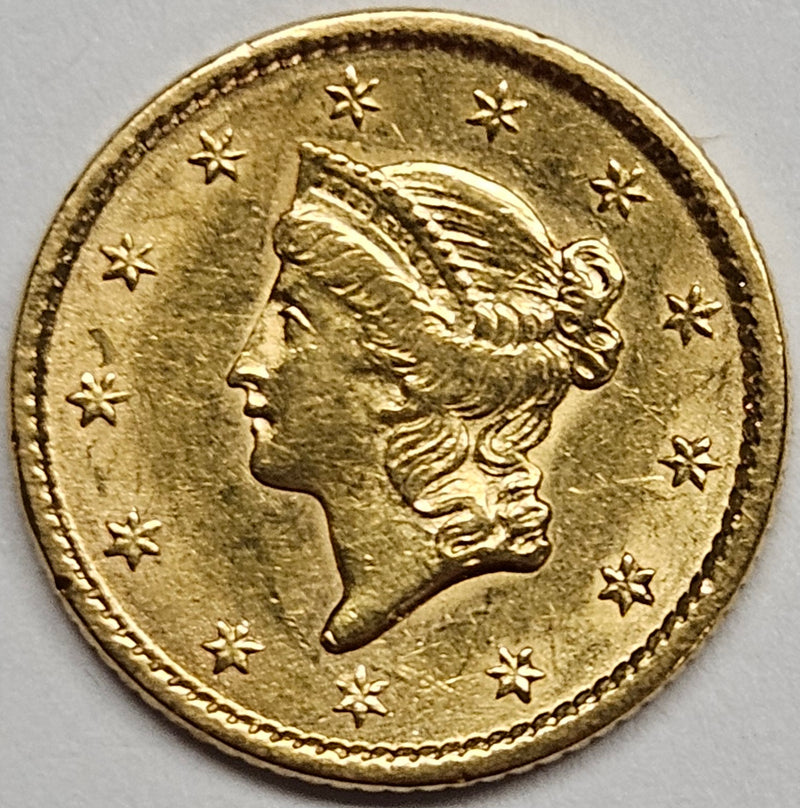 1850 $1.00 Gold . . . . Select Brilliant Uncirculated