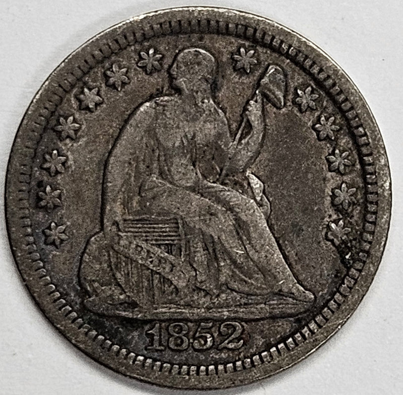 1852 Seated Liberty Half Dime . . . . Very Fine