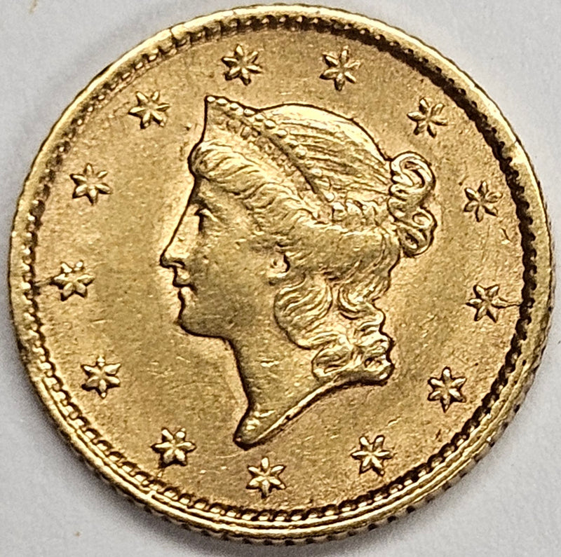 1854 Type 1 $1.00 Gold . . . . Choice Brilliant Uncirculated