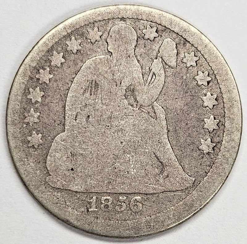 1856 Seated Liberty Dime . . . . Good