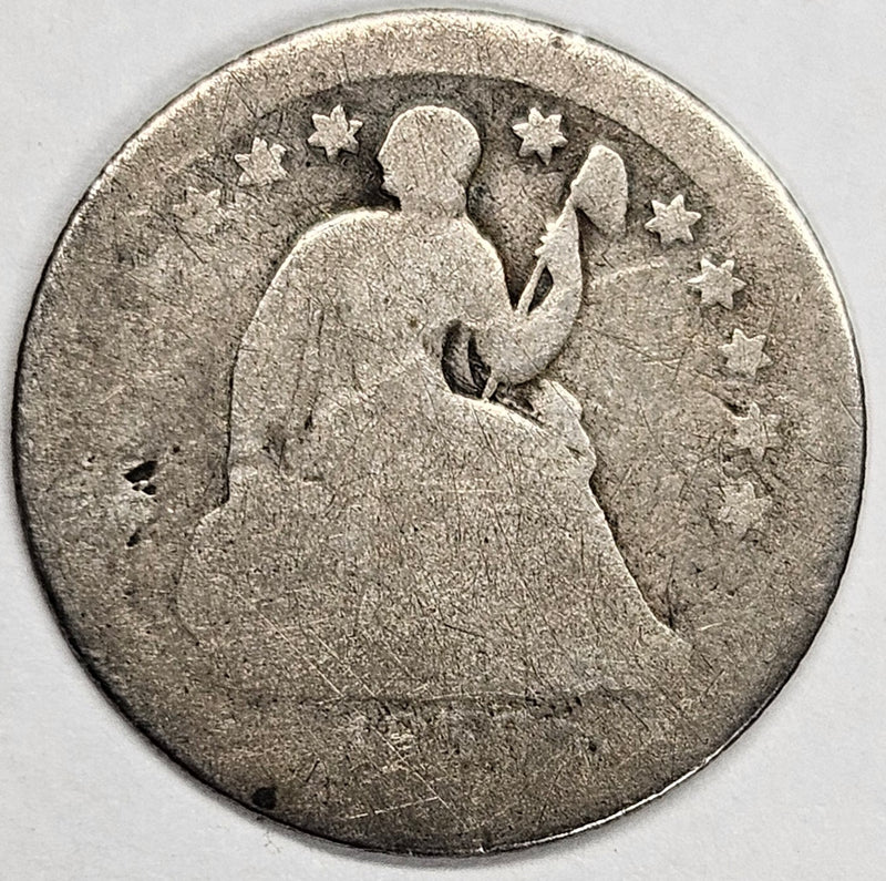 1856 Seated Liberty Half Dime . . . . Fair