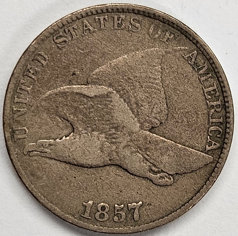 1857 Flying Eagle Cent . . . . Fine/VF