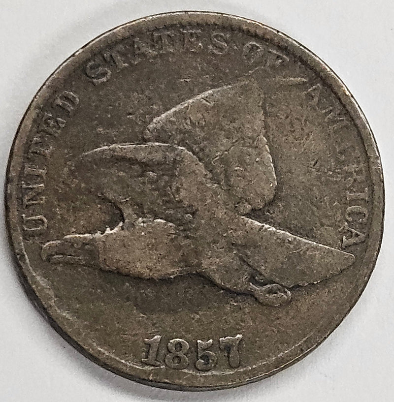 1857 Flying Eagle Cent Very Good