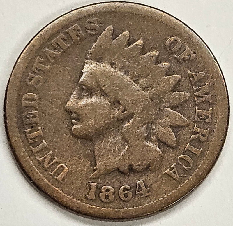 1864 L Indian Cent . . . . Good