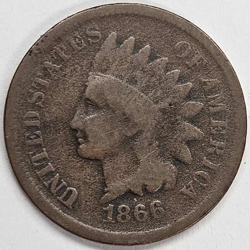 1866 Indian Cent . . . . Good