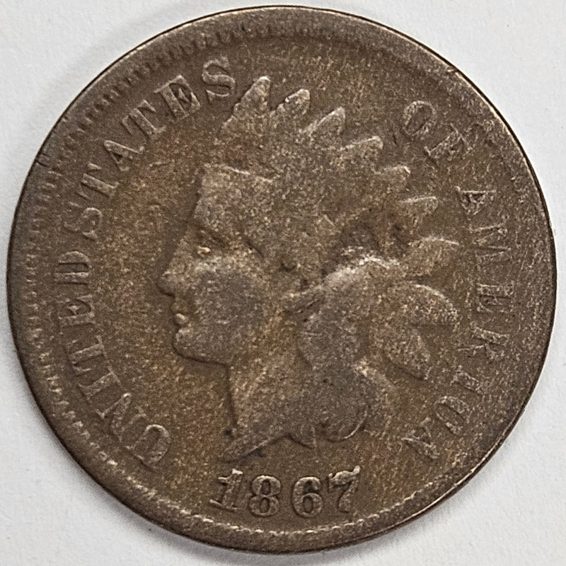 1867 Indian Cent . . . . Good hits