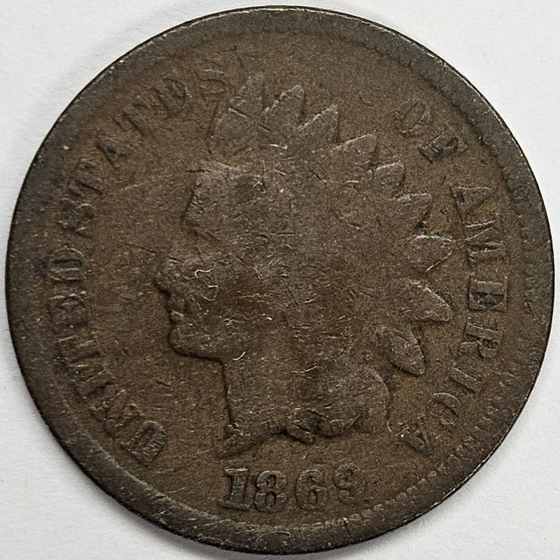 1869 Indian Cent . . . . Good