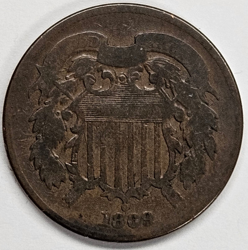 1869 Two Cent Piece . . . . Good