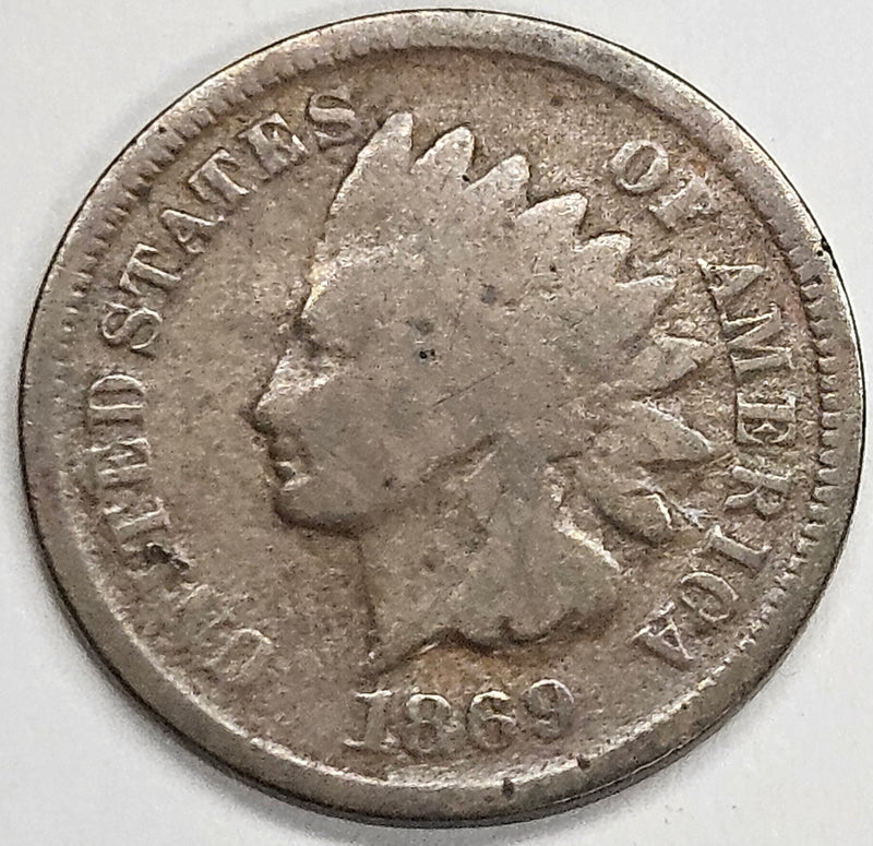 1869 Indian Cent . . . . Good