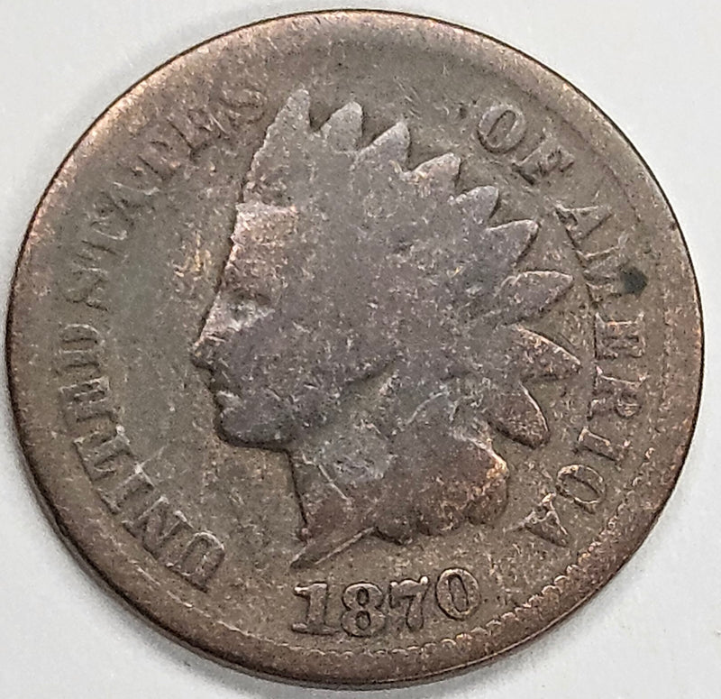 1870 Indian Cent . . . . Good