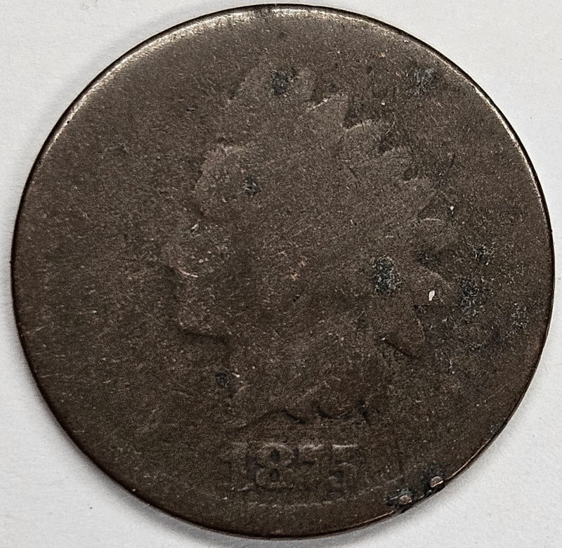 1875 Indian Cent . . . . Poor