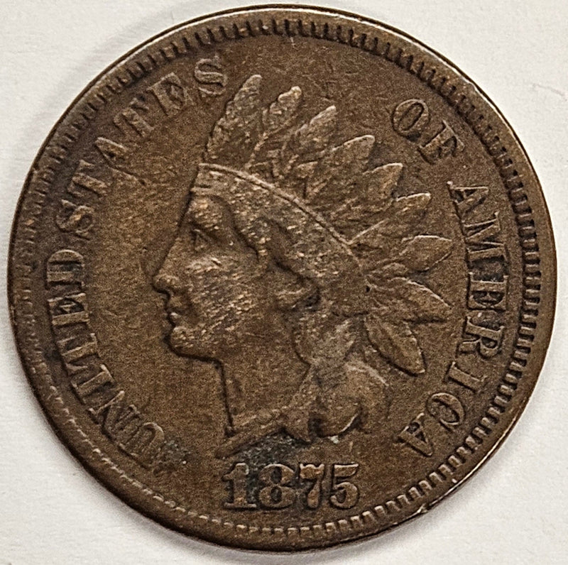 1875 Indian Cent . . . . Very Fine