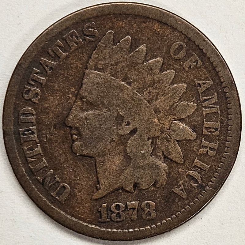 1878 Indian Cent . . . . Very Good