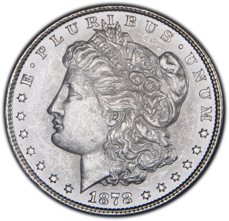 1878 Reverse of 1879 Morgan Dollar Choice Brilliant Uncirculated