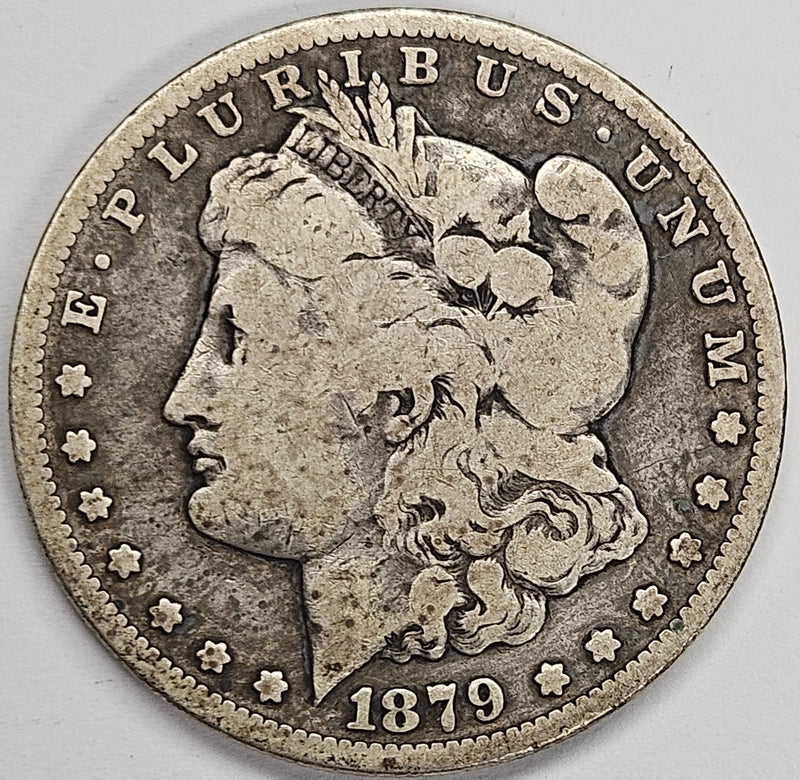 1879-CC Clear CC Morgan Dollar Very Good