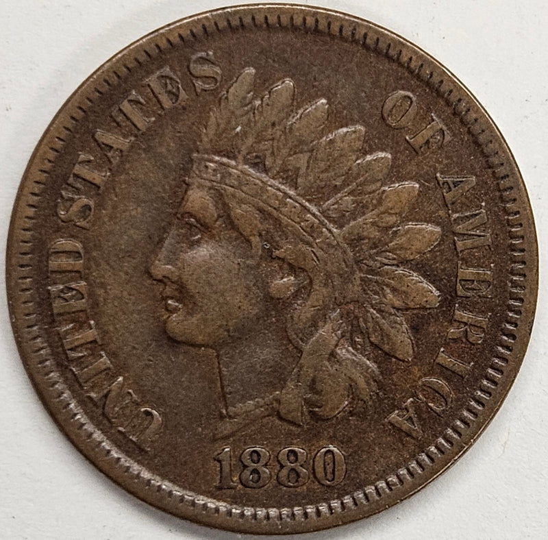 1880 Indian Cent . . . . Extremely Fine