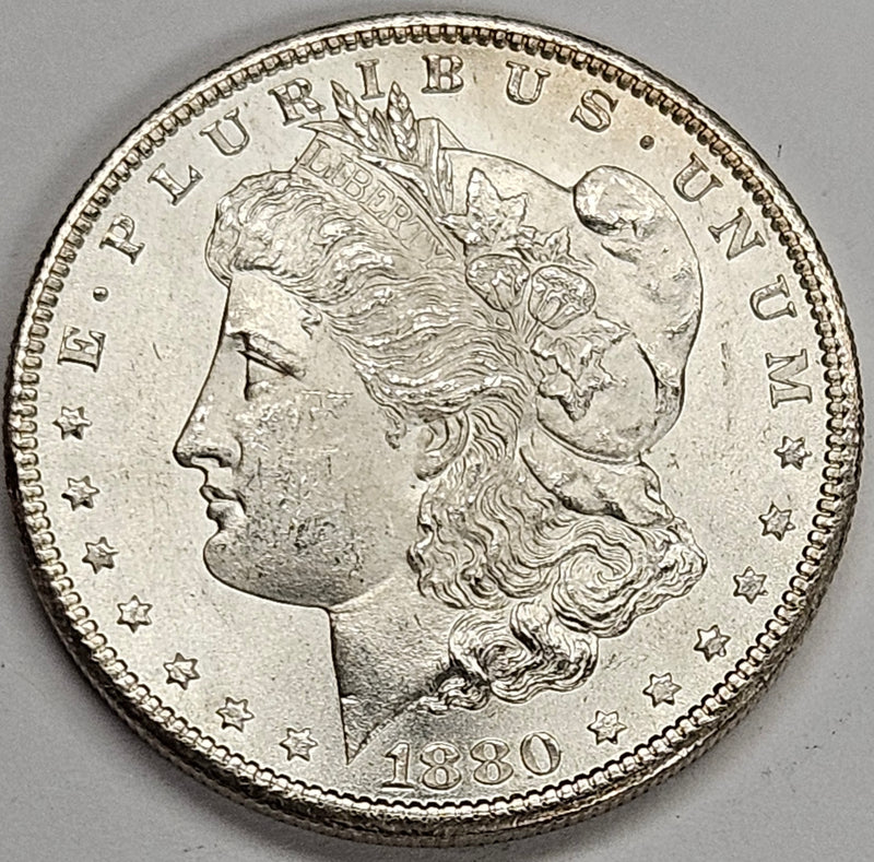 1880-S Morgan Dollar Choice Brilliant Uncirculated