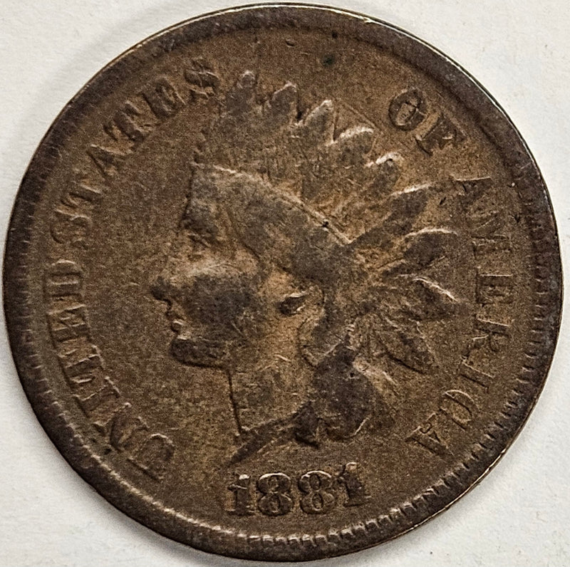 1881 Indian Cent . . . . Fine