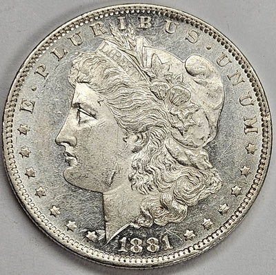 1881-O Morgan Dollar Choice AU Prooflike