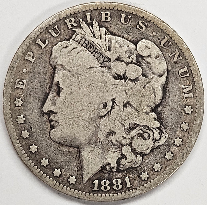 1881-S Morgan Dollar . . . . Very Good