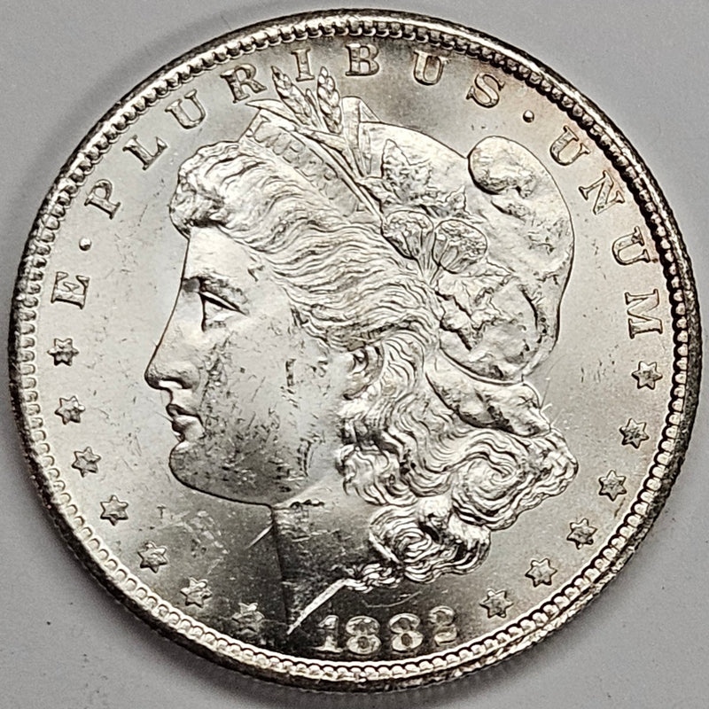 1882-CC Morgan Dollar . . . . Choice BU+