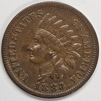 1883 Indian Cent Extremely Fine