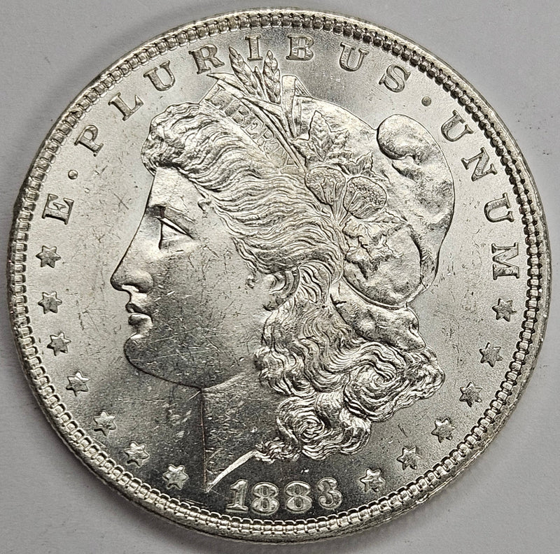 1883 Morgan Dollar Choice BU+