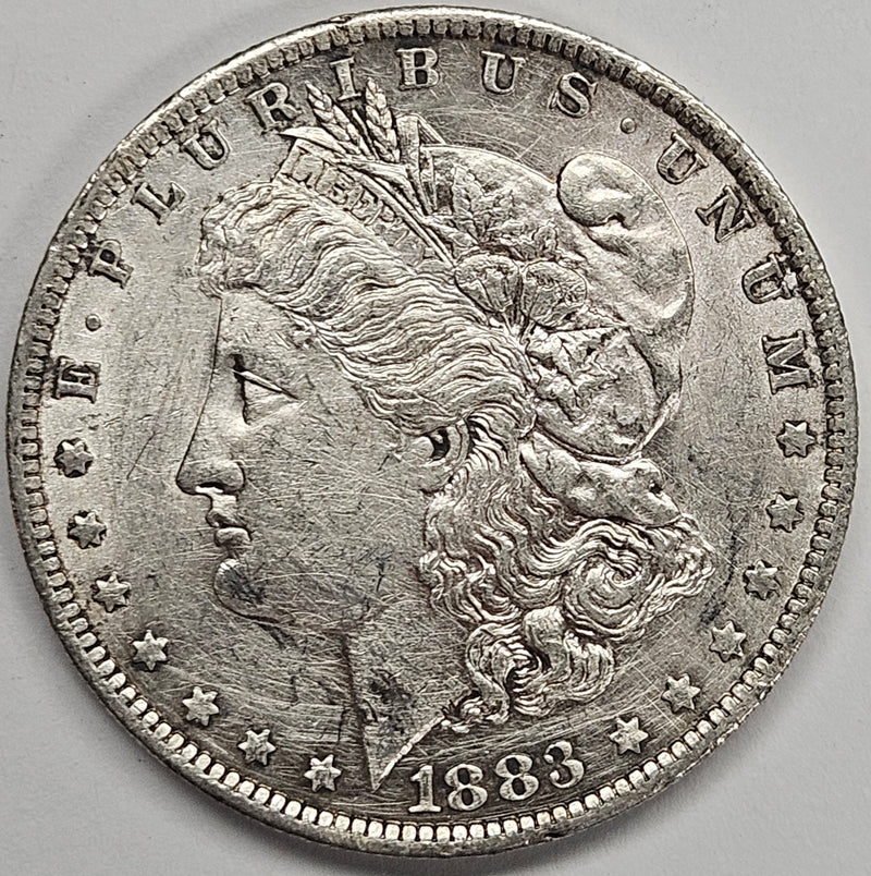 1883-O Morgan Dollar . . . . XF cleaned