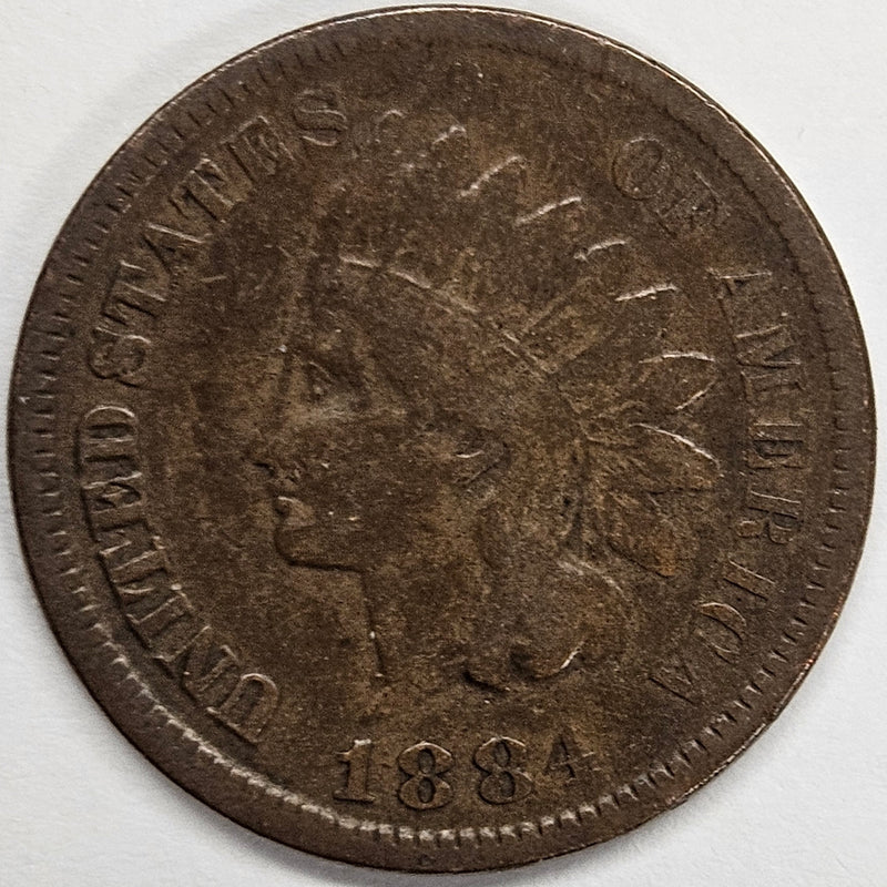 1884 Indian Cent . . . . Fine