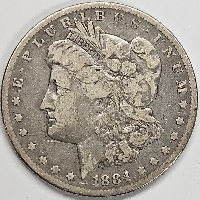 1884-S Morgan Dollar . . . . Fine