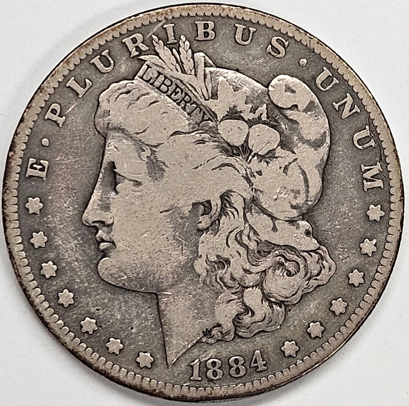 1884-S Morgan Dollar . . . . Very Good