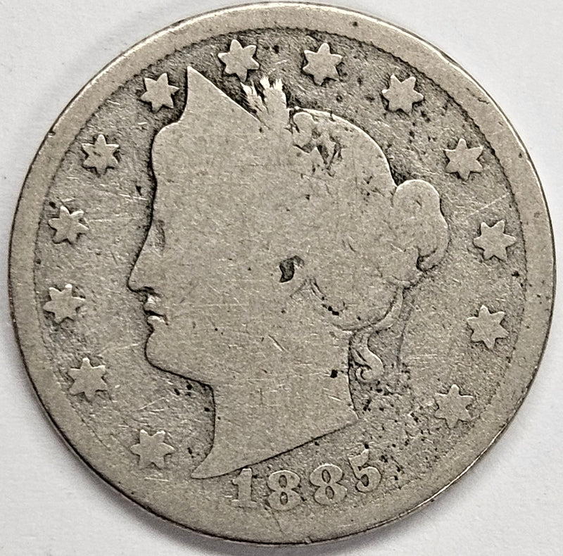 1885 Liberty Nickel . . . . AG/Good