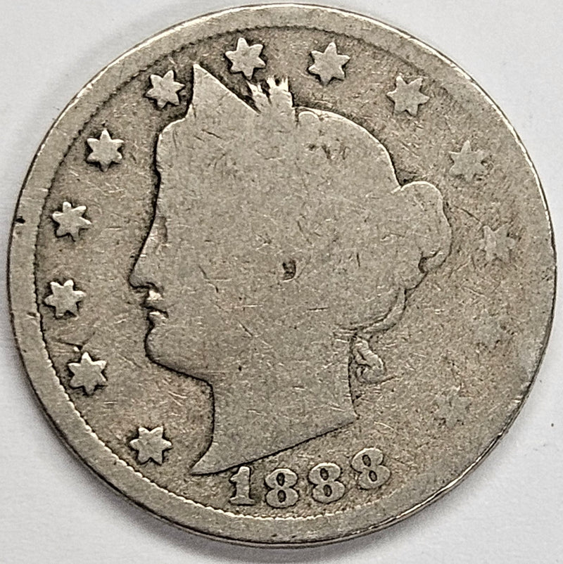 1888 Liberty Nickel . . . . AG/Good