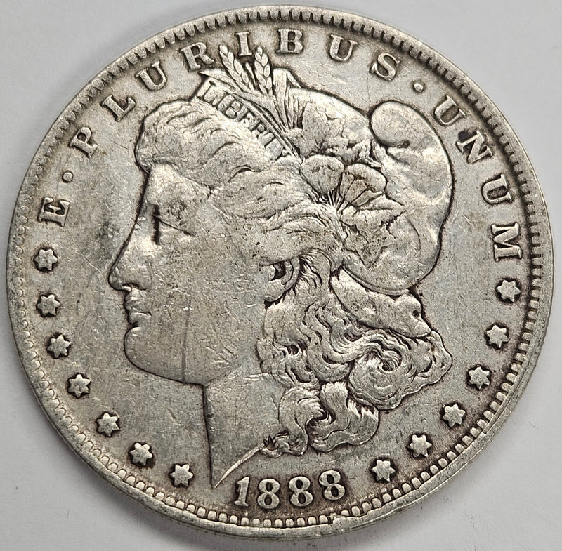 1888-O Hot Lips Morgan Dollar . . . . Very Fine