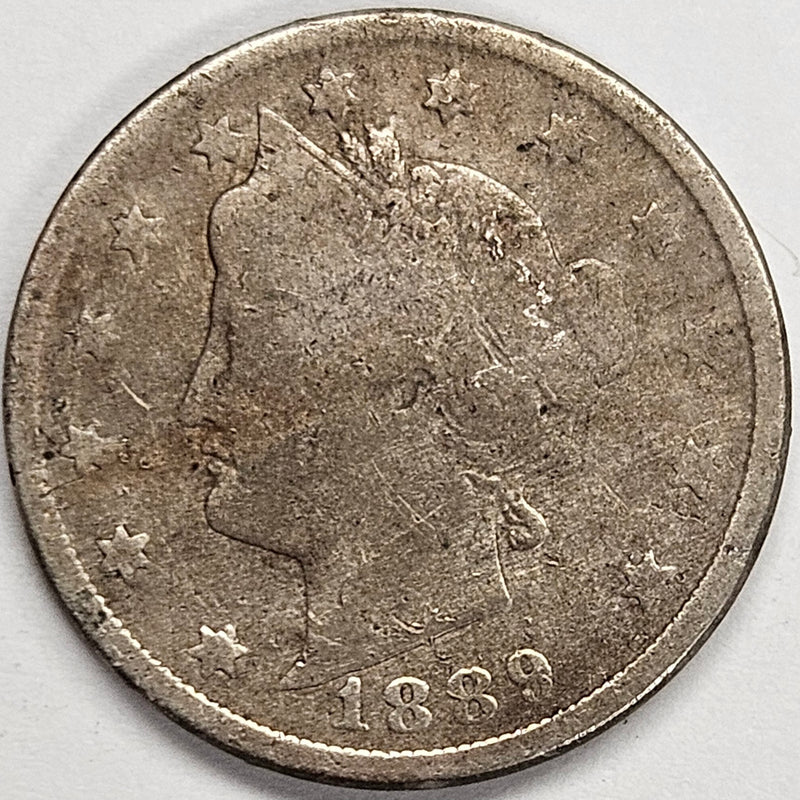 1889 Liberty Nickel . . . . Very Good