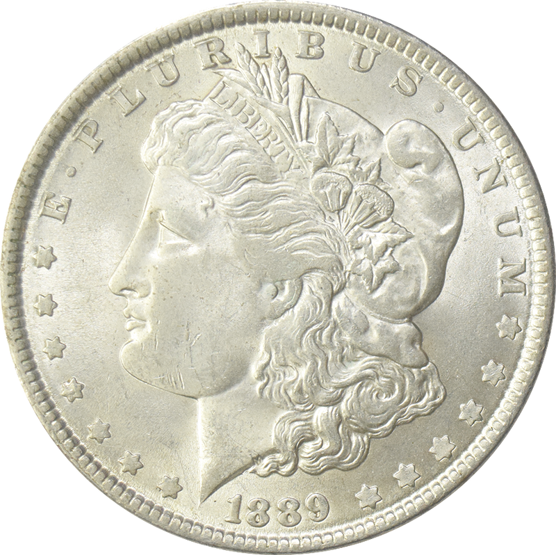 1889 Morgan Dollar . . . . Gem Brilliant Uncirculated