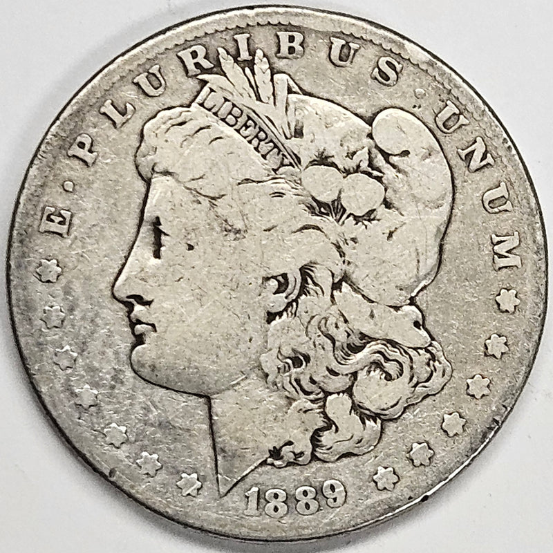 1889-CC Morgan Dollar . . . . Good/VG