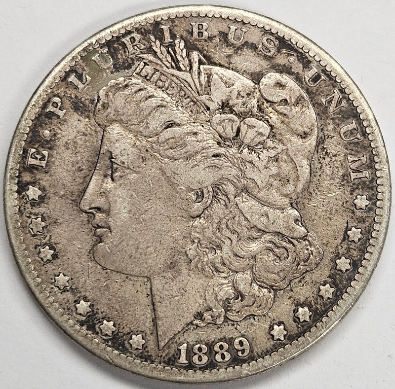 1889-CC Morgan Dollar . . . . VF/XF